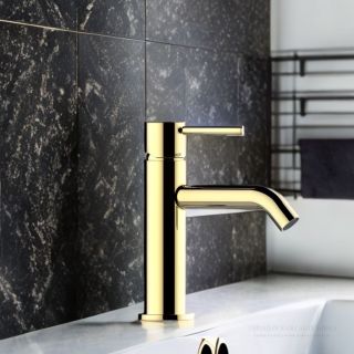 Смеситель для раковины Bossini Teo-M Z00701.021 золото