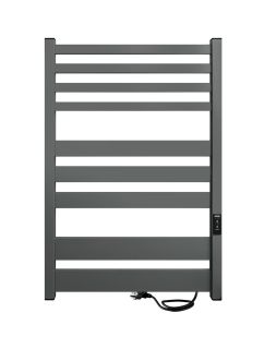 Полотенцесушитель электрический Indigo Atlas LСLATE80-50MGRt 80x50 см серый матовый