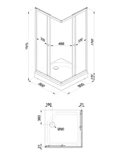 Душевой уголок Triton Вельвет Щ0000071051 80x80 см на поддоне профиль белый стекло матовое