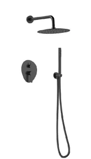 Душевая система Gid Aira L020BMVD2 черный матовый