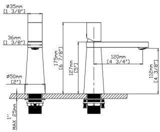 Смеситель для раковины Gid Panther L066BMK черный матовый
