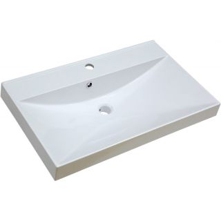 Раковина Misty Fresko Р-Мис14075-4019Д белая 75 см