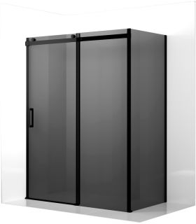 Душевой уголок Ambassador Benefit 19022204HBB-90HBB 150x90см чёрный/тонированное