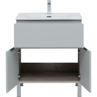 Тумба под раковину Aquanet Алвита New 303899 70 см серый