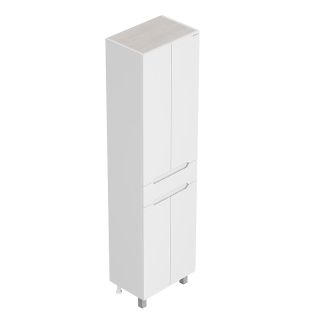 Пенал напольный Onika Айленд 405003 50 см белый