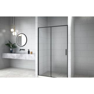 Душевая дверь Aquanet Pleasure Evo AE65-N100-BT 312533 100 см профиль чёрный стекло прозрачное