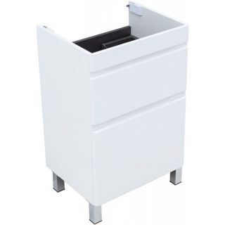 Тумба под раковину Aquanet Слим 346041 50 см белый сатин
