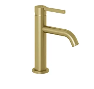 Смеситель для раковины Kludi Nova Fonte Pura 20028N015 брашированное золото