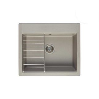 Мойка кухонная Акватон Делия 60 Серый шелк