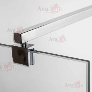 Душевая перегородка AvaCan LC120 MT хром