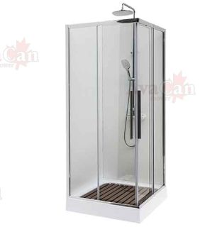 Душевой уголок AvaCan KС 80-90 хром