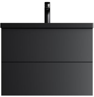 Тумба под раковину Am.Pm Gem 75см чёрный матовый M90FHX07522BM