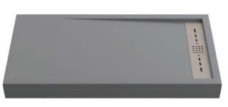 Экран Good Door Stella ГРАФИТ 1000x700