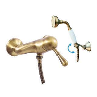 Смеситель для душа Rav Slezak Labe L481.5/2SM бронза