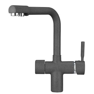 Смеситель Granula для кухни GR-2088 графит