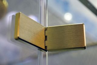 Душевая дверь Cezares Bellagio 100см брашированное золото BELLAGIO-B-12-100-C-BORO