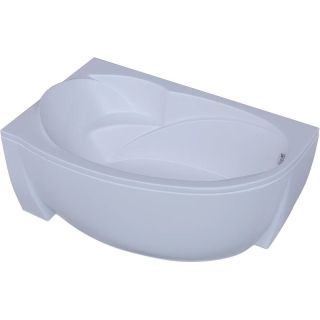 Акриловая ванна Aquatek Бетта BET170-0000083 170х97 см левая с фронтальным экраном вклеенный цельносварной металлический каркас