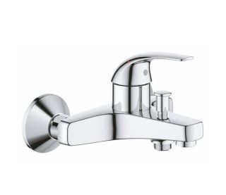 Смеситель для ванны GROHE BauCurve, настенный монтаж (23599000)