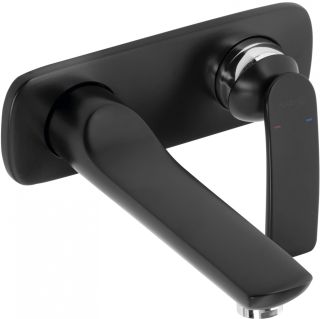 Встраиваемый смеситель для раковины Kludi Balance чёрный/хром 522468775