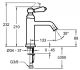 Смеситель для раковины Jacob Delafon  Louise E24360-CP