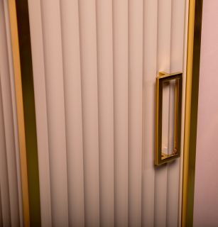 Пенал Armadi Art Monaco 170см капучино/золото 868-CPG