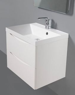 Тумба под раковину BelBagno подвесная 60x55см Bianco Lucido MARINO-600-2C-SO-BL-P