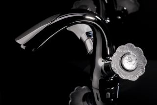 Смеситель для раковины Boheme Camelia хром 271-Camelia