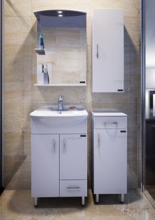 Шкаф СанТа Стандарт 401001 20см белый