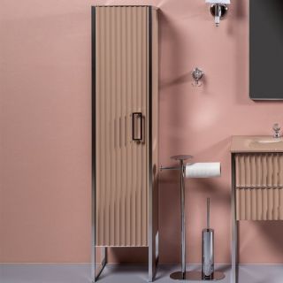 Пенал Armadi Art Monaco 170см капучино/хром 868-CPCR