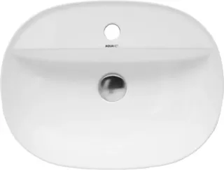 Раковина накладная Aquanet Lake-2 211287 50 см белый