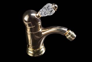 Смеситель для биде Boheme Crystal бронза 306-CRST