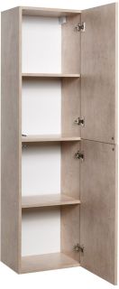 Шкаф подвесной Art&Max Verona Push 40x150см камень светлый AM-Verona-Push-1500-2A-SC-St