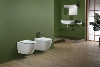 Биде CeramaLux 2197-1 подвесное Белое