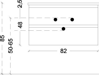 Тумба под раковину Armadi Art Capolda 85см тёмное дерево 849-085-D