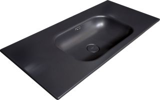 Раковина Armadi Art Vallessi 120см антрацит 838-120-A