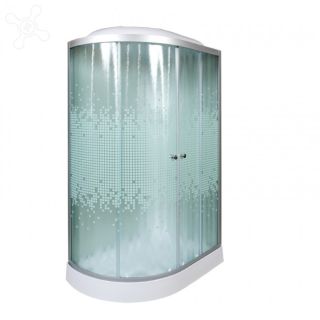 Душевая кабина Deto L 902 R с гм. и эл. 180х80х215 см