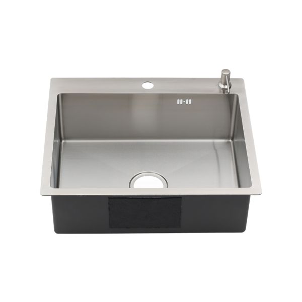 Мойка R6050H Melana ProfLine 3,0/200 сатин в комплекте с коландером