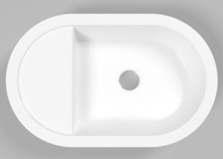 Раковина Whitecross Malachite B 0722.055035.100 55см белый глянец