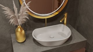 Раковина Whitecross Ametrine 0718.060037.100 60см белый глянец