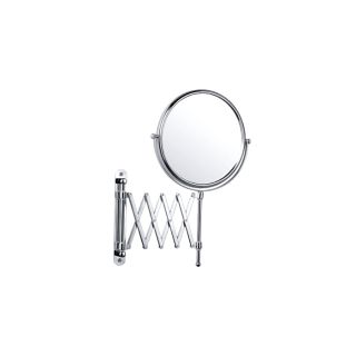 Настенное косметическое зеркало Frap F6406 хром