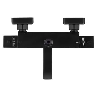 Смеситель для ванны Swedbe Hermes 9043B термостатический чёрный