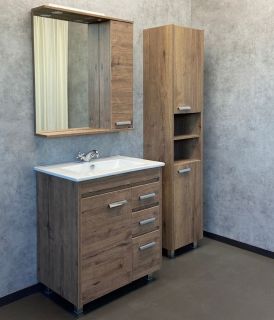 Comforty Зеркало шкаф  Марио 75 00-00004159