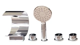 Смеситель на борт ванны Royal Bath Hardon хром RB611