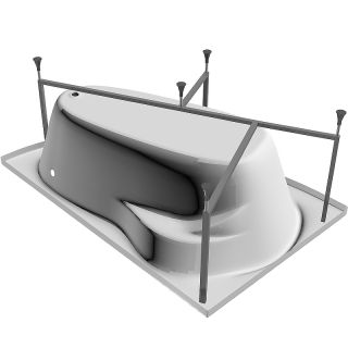 Акриловая ванна Relisan Ariadna 170x110 R Гл000000538 без гидромассажа