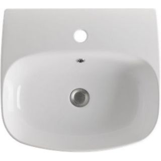 Раковина Kerasan Nolita 534101*1 белая 60 см