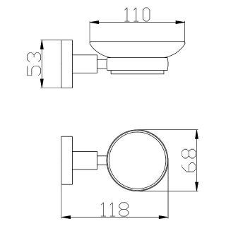 Мыльница Rav Slezak Colorado COA0300Z Золото