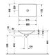 Раковина Duravit D-Neo 0358600079 белая 60 см