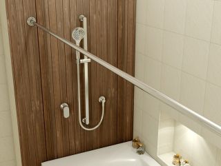 Карниз для ванны Relisan Trinity 170 Гл000009018 Хром