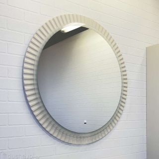 Зеркало Comforty Мадрид 00-00014251 70 см серый шелк