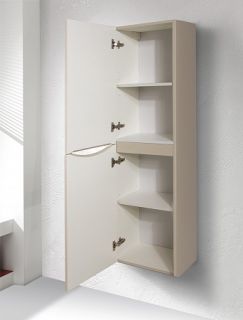 Шкаф-колонна BelBagno подвесной левосторонний 40x150см Rovere Grigio FLY-MARINO-1500-2A-SC-RG-P-L